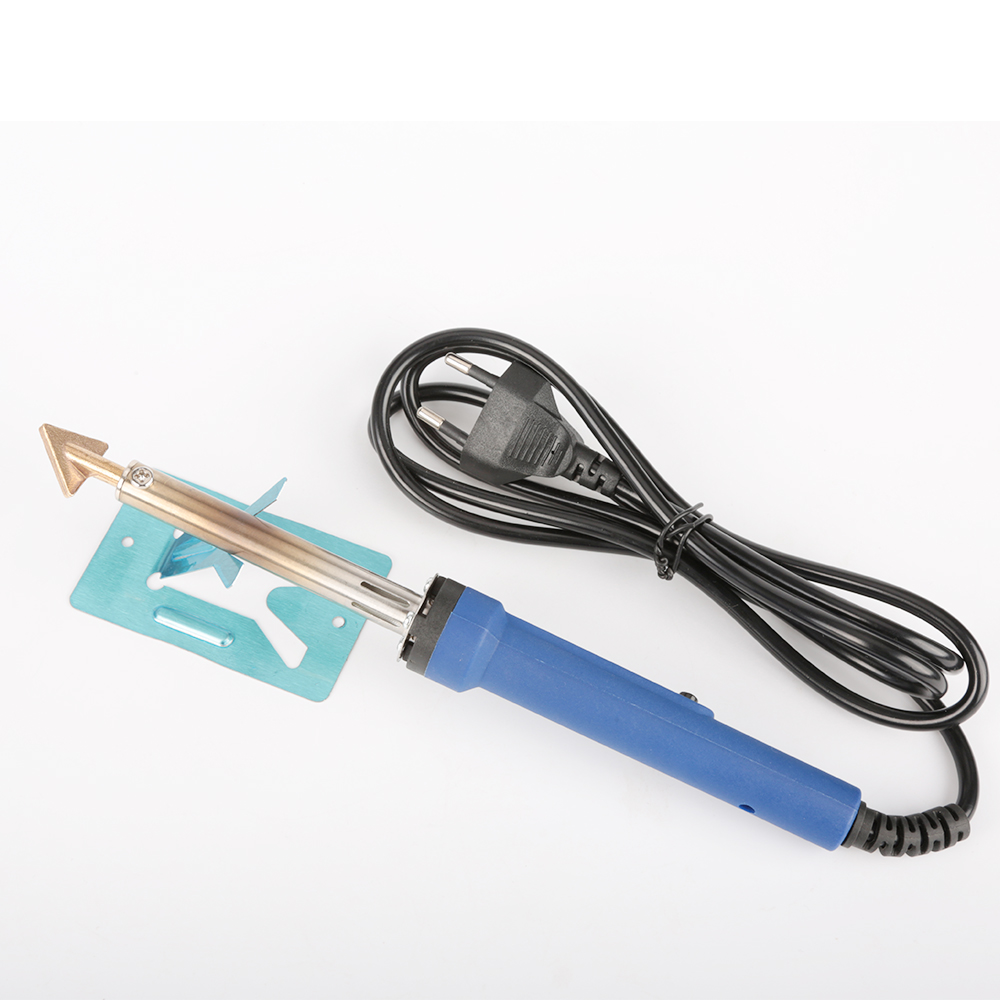 2022 Electric Soldering Iron Set Kit with Plastic Handle Flat Tip for Car Bumper Repair Crack Repair Spatula Smoothing Tool