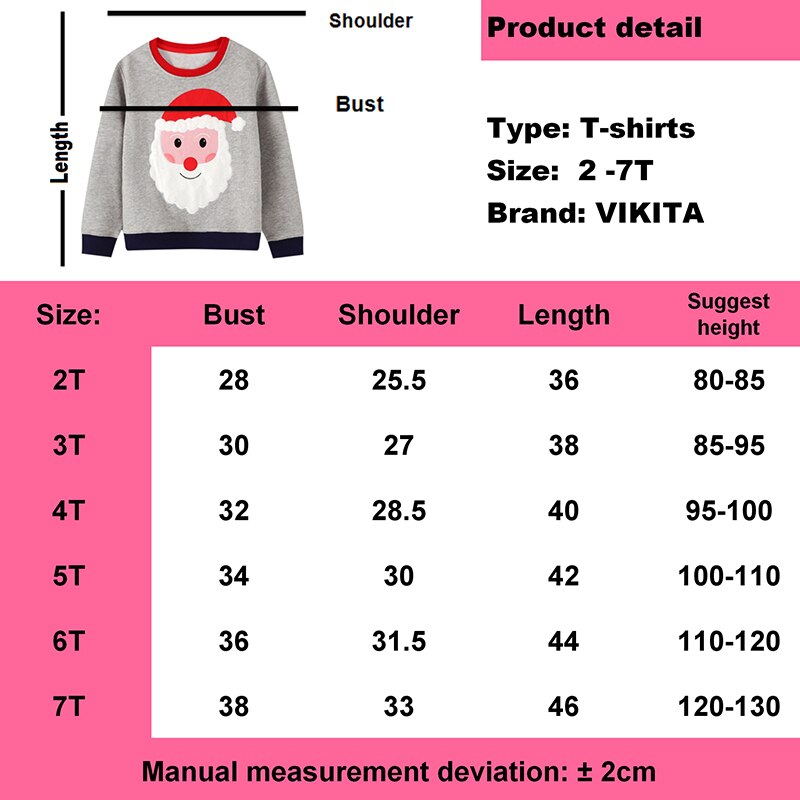 VIKITA Mädchen Herbst Winter Sweatershirt Kleinkinder Baby Mädchen Karikatur Spitzen freundlicher Langarm Baumwolle lässig tragen freundlicher Kleidung
