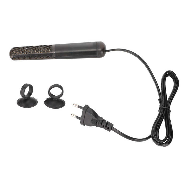 Small Fish Tank Heater Explosion Proof Mini Aquarium Heater with 2 Suction Cups for Tank: 30W