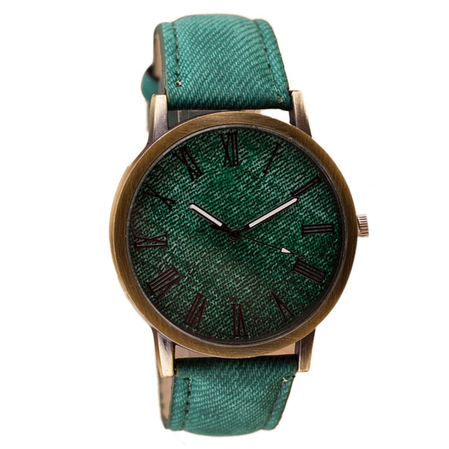 MEIBO Quartz Men's Casual Watches Leather Band Wooden Color Wrist Watch Men's Ladies Watch