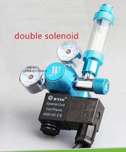 1 piece 220v CO2 decompression table CO2 regulator single table/double table/single solenoid/double solenoid/single table 2 out