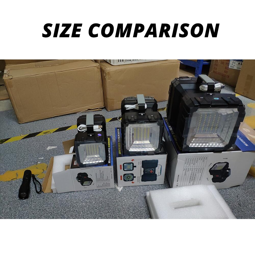 Oplaadbare Super Heldere Led Zoeklicht Dubbele Hoofd Led Zaklamp Spotlight Met Xhp 70.2 Lamp Kraal Waterdicht Camping Licht