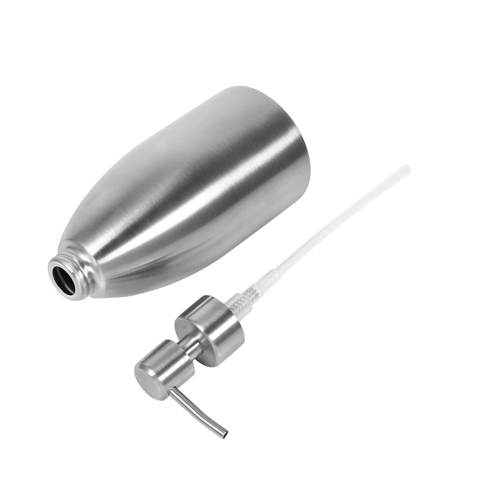 500ml Stainless Steel Soap Dispenser Kitchen Sink Faucet Bathroom Shampoo Box Soap Container