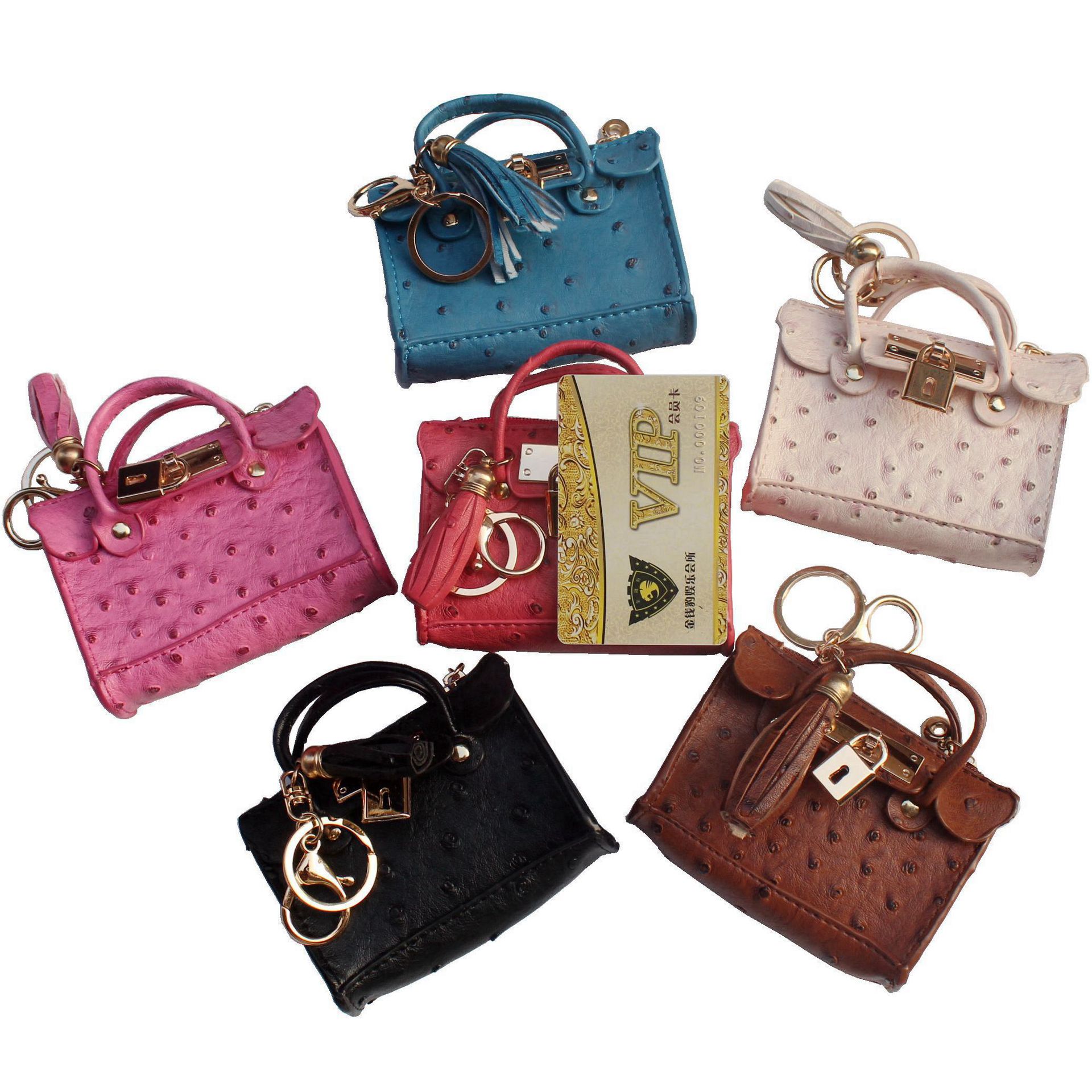 Mini sac à main Vintage avec porte-clés, petit sac à main avec fermeture éclair pour femmes, pièces de monnaie, voiture, sac à main , sac à main avec fermeture éclair