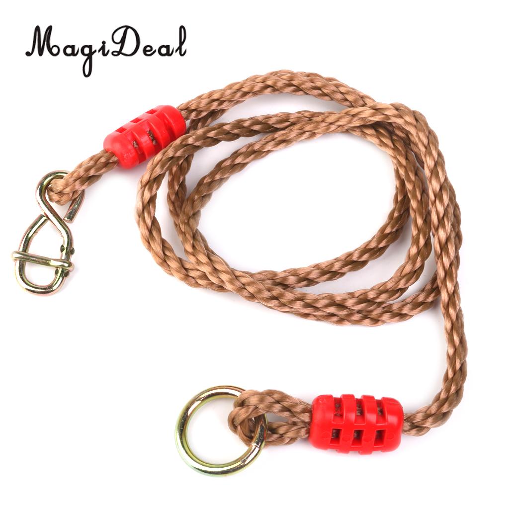 1Pair PE Adjustable Swing for Rope Tree Swing Beam Swing Kids Children Adult Playground Accessory