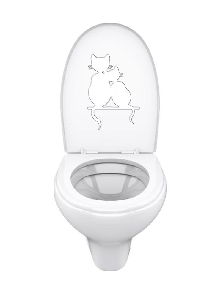 Toilet stickers maleri katte billede ét stykke gør-det-selv boligindretning tilbehør klistermærke til væg bil notebook computer møbler