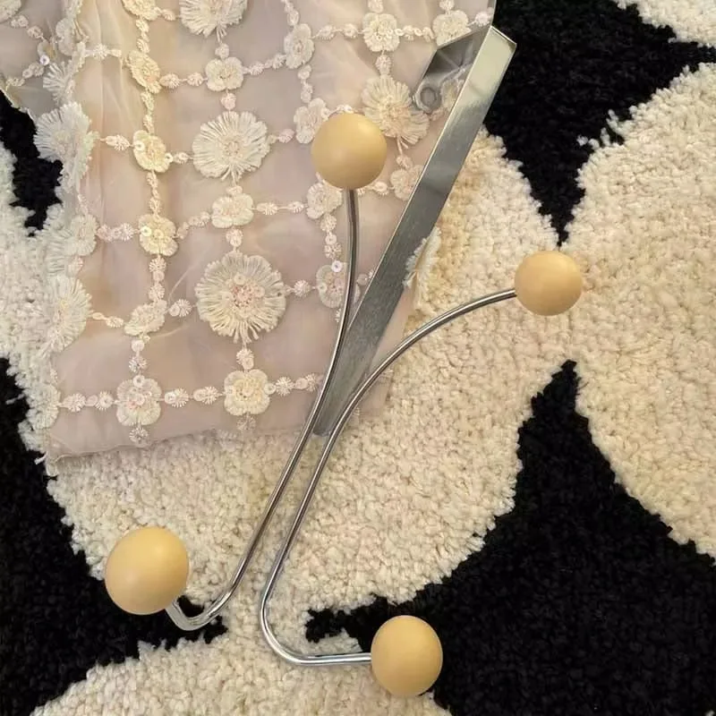 Draagbare deurhaak hangende kapstok zonder boren Multifunctionele slaapkameropslag Hanger Keukenorganizer Woonaccessoires: MULTI