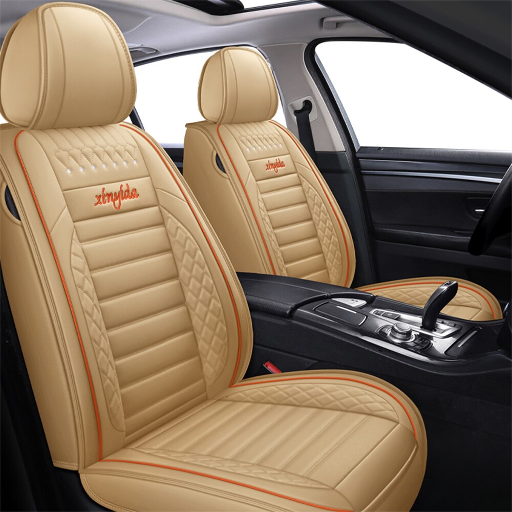 Couverture de Siège de Voiture, en Cuir, Housse d&#39;Accessoires Auto, pour Peugeot 301/307 SW/508/308/206/4007/5008/3008/107, Seat
