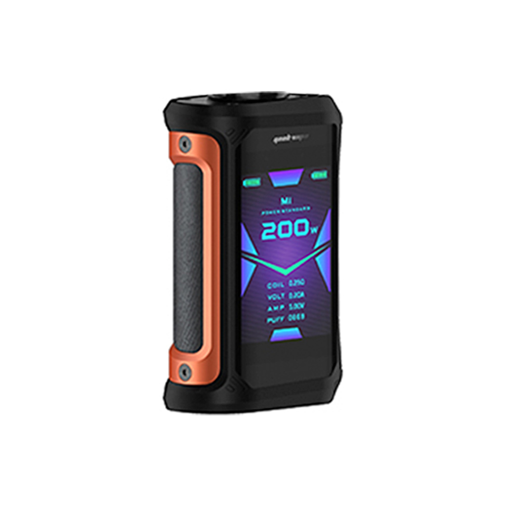 Original Geekvape Aegis X 200W TC Mod w/ AS2.0 Chipset & 2.4inch OLED Screen E-cig Vape Mod Vs Drag Max / Aegis Solo / Argus Mod: Signature Orange