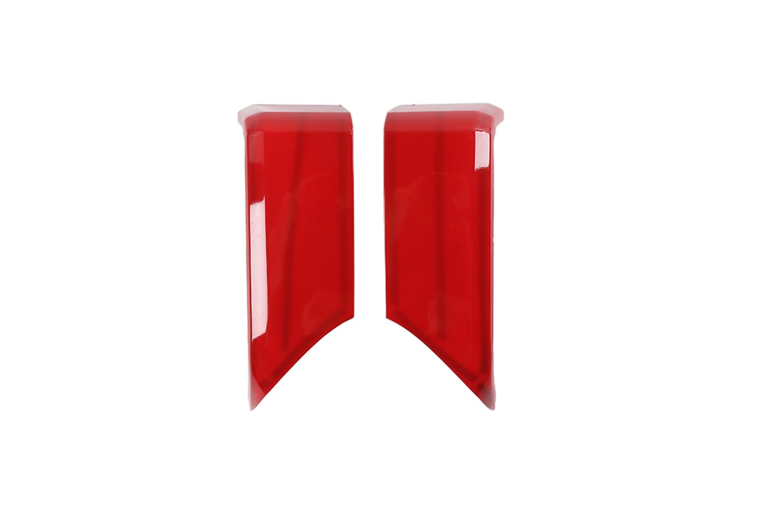 Autocollant de décoration pour pare-choc avant, en Fiber de carbone ABS, pour Suzuki Jimny , , , 2022, accessoires extérieurs de voiture: Rouge