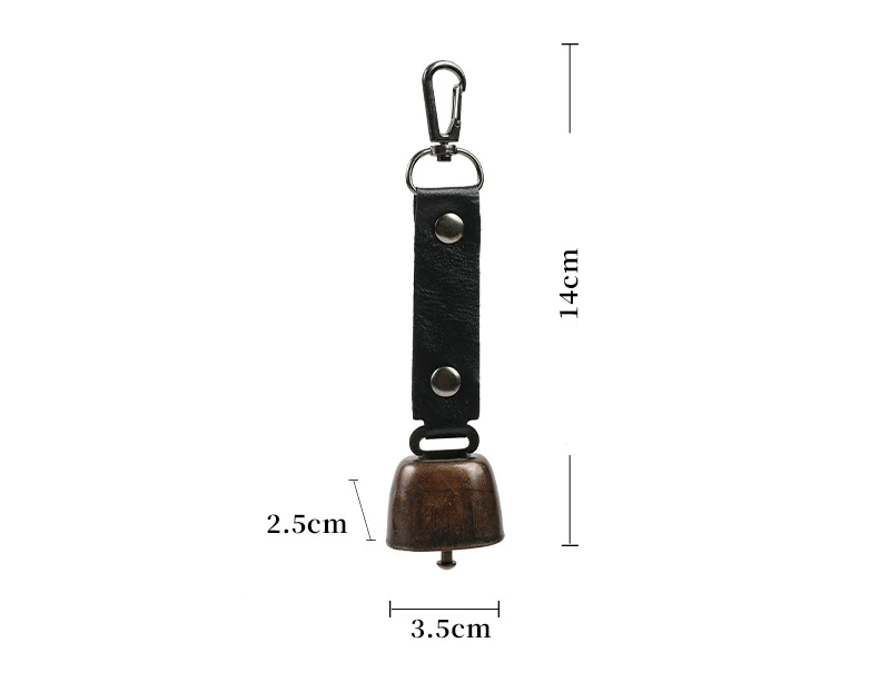 Outdoor Escape Bear Camping Sfeer Windgong Hanger Sleutelhanger Accessoires Wandelen Herinnering Bel Huisdier Hanger Bel 1PC