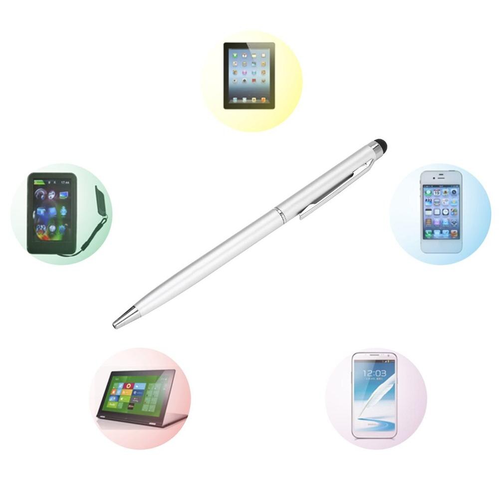 Lapiz Tactil para Tablet Movil Con Boligrafo Lapiz para iPad Stylus Pen para iPad Doble Funcion Accesorio para Tablets Moviles Material de Oficina Envio Plaza