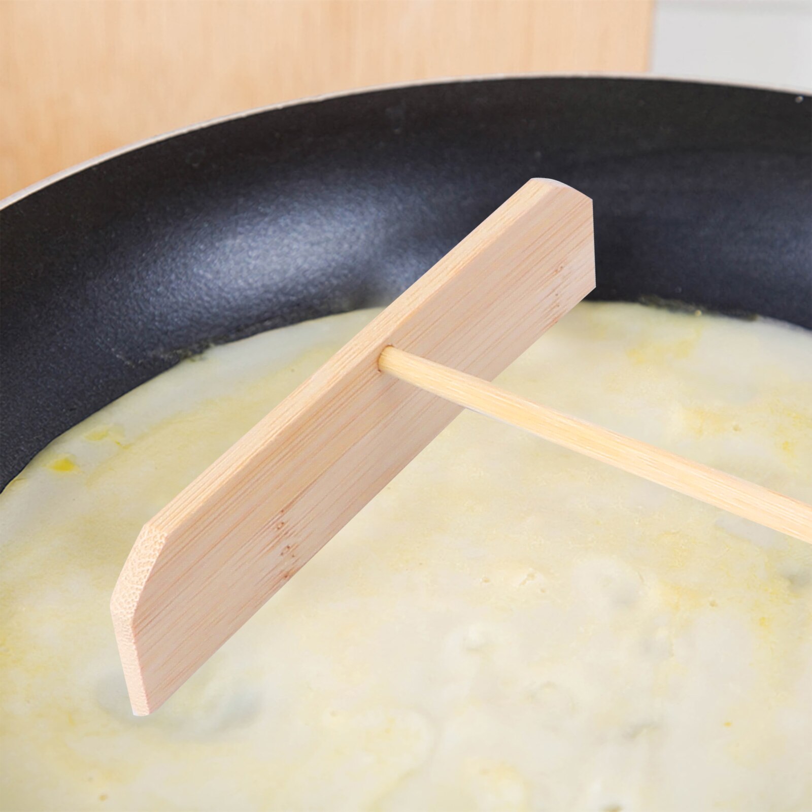 1PC Practical Durable Useful Lightweight T-shaped Pancake Making Rake Tool Kitchen Gadgets