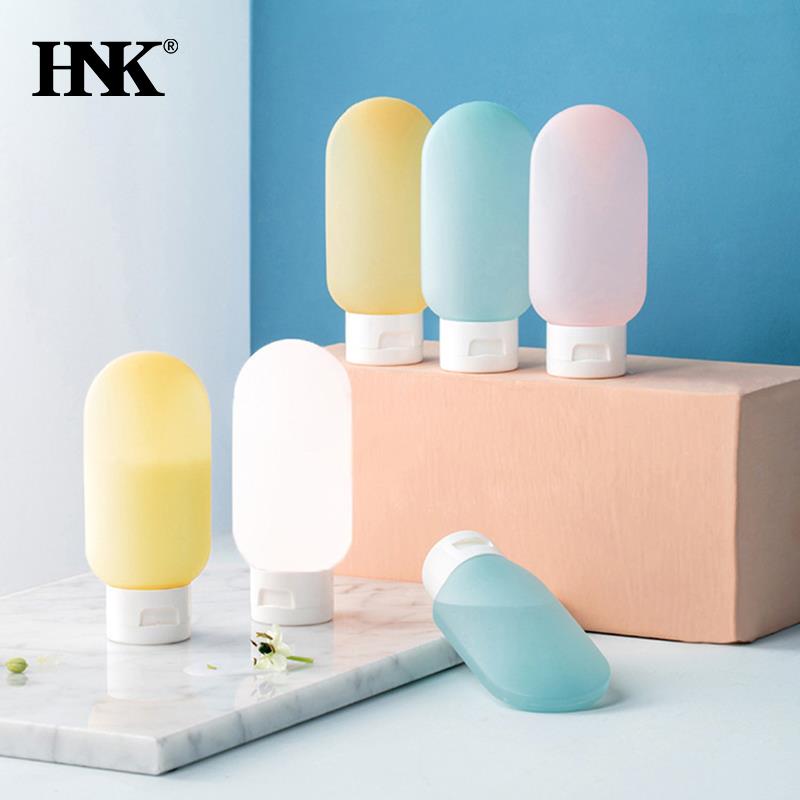 1/3 stk nordisk syle reise gjenfyllbart flaskesett bærbar essens sjampo dusjgel flasker container kan bære på flyet