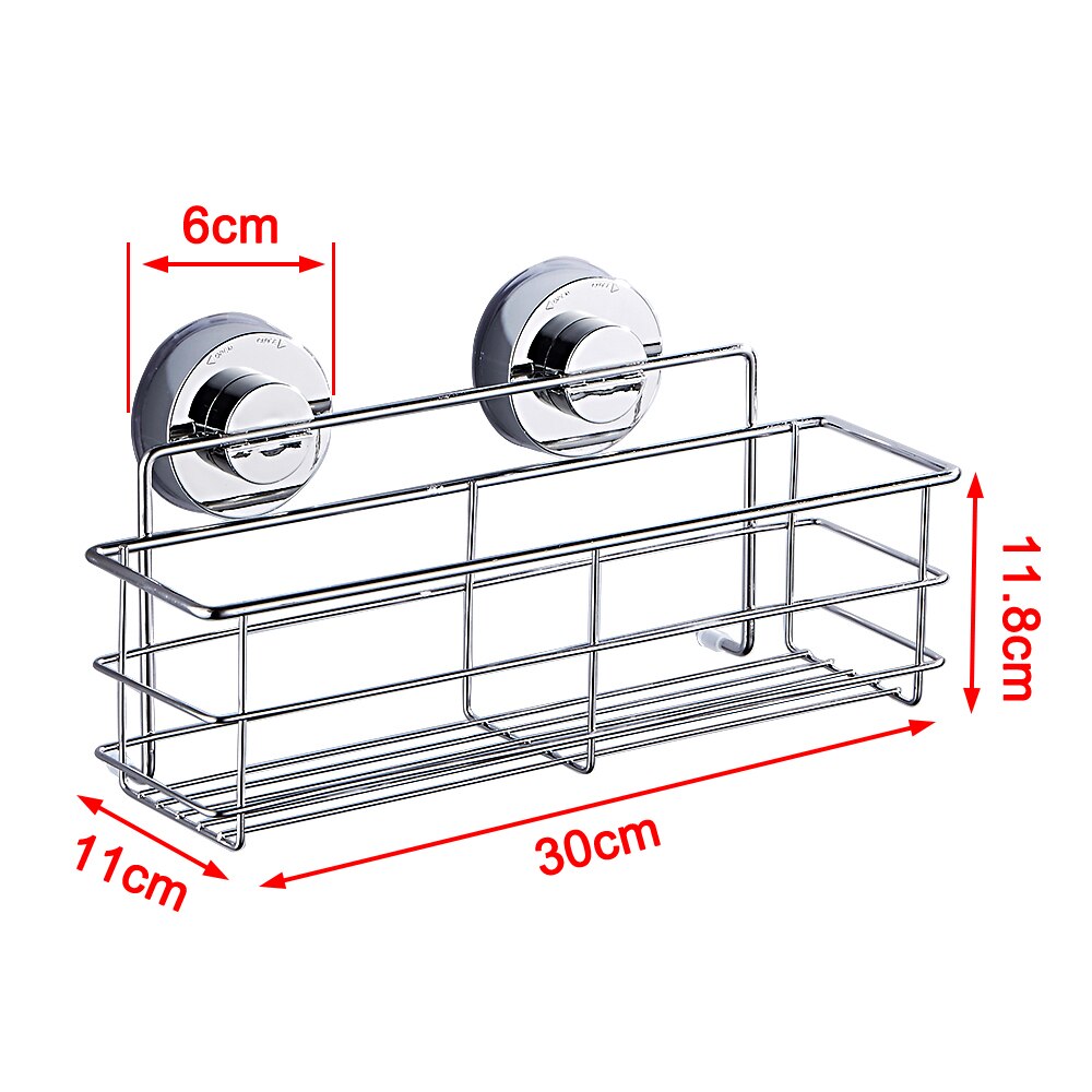 Muur Badkamer Hoekplank Rvs Badkamer Douche Organisator Shampoo Towelshelf Opslag Organiseren Rack Badkamer Accessoire: type3