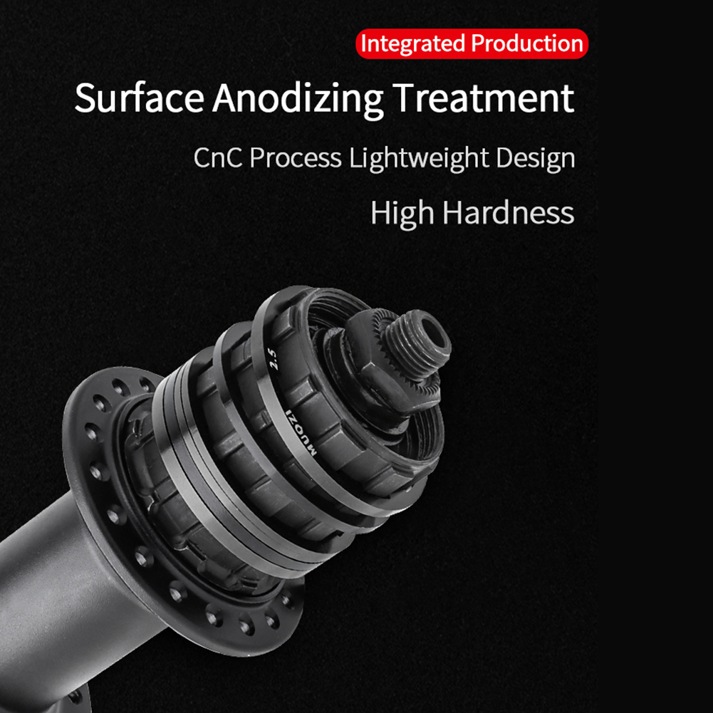 MUQZI MTB Road Bike Hub Washer 1mm 1.5mm 1.85mm 2mm 2.18mm 2.35mm 2.5mm Gasket For 7 8 9 10 11 12 Speed Cassette Flywheel Spacer