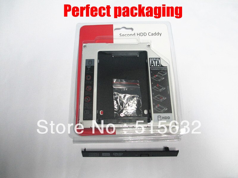 SATA 2. ° HDD Caddy para 12,7mm IDE Universal CD/DVD-ROM