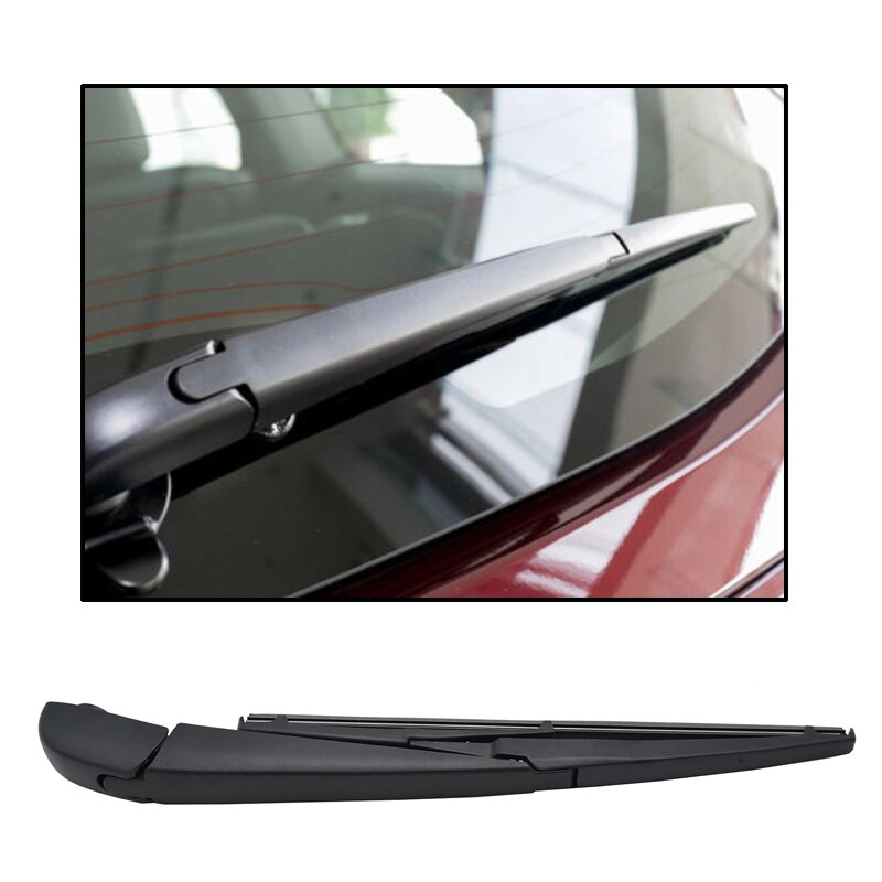 Erick's Wiper 12" Rear Wiper Blade & Arm Set Kit For Toyota Land Cruiser J200 2007 Onwards Windshield Windscreen Rear Window