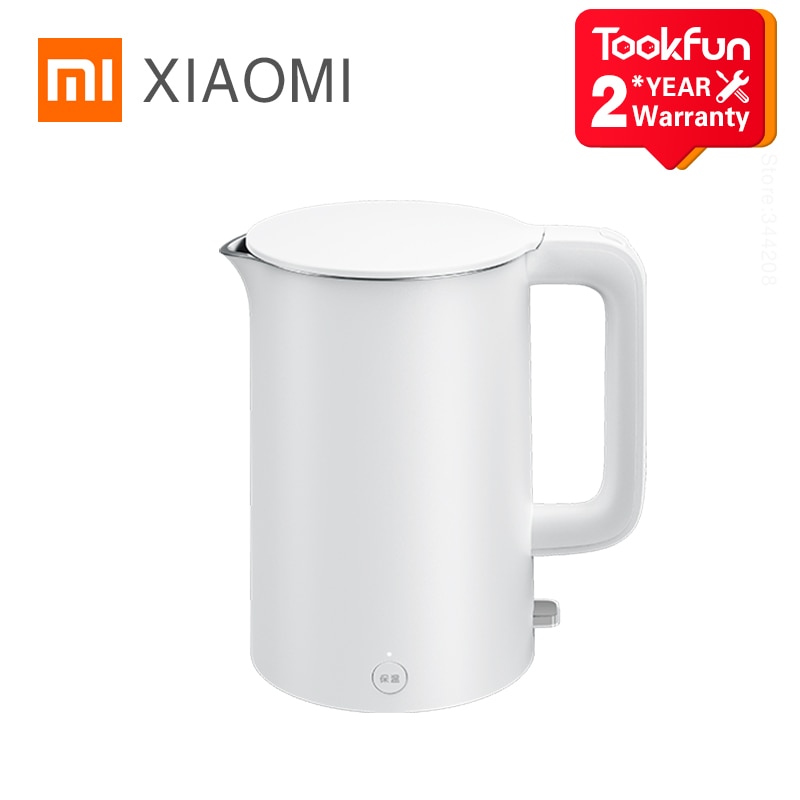 ! Hervidores eléctricos XIAOMI MIJIA 1S, hervidor eléctrico, tetera inteligente con temperatura constante, hervidor de agua samovar
