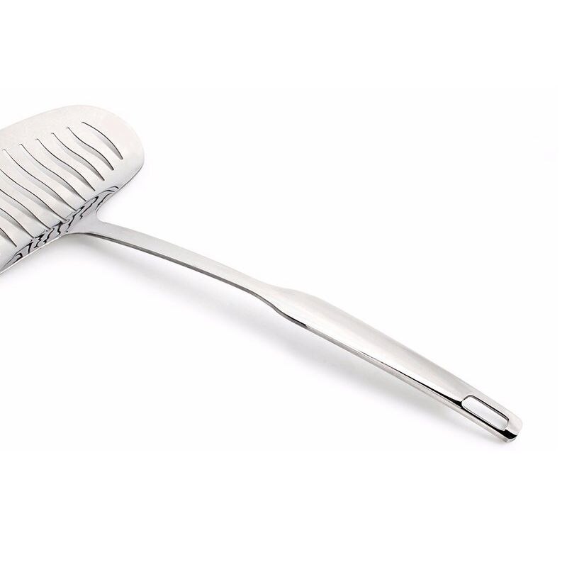 Spatule à viande en acier inoxydable avec manche Long, ustensile de cuisine