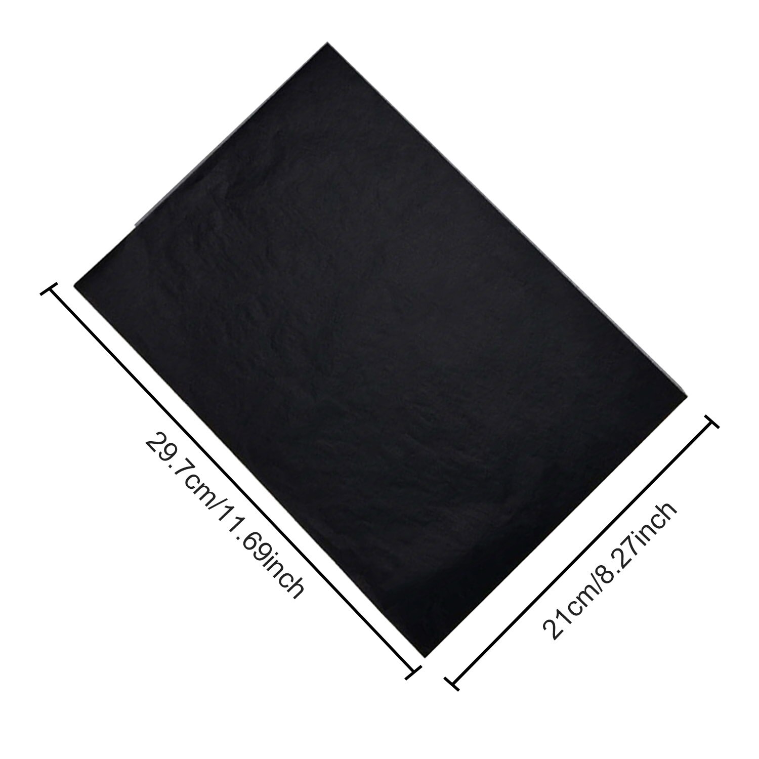 100 Sheet A4 Size Reusable Carbon Tracing Transfer Paper for Office School Home Canvas Wood Glass Metal Ceramic Supplies