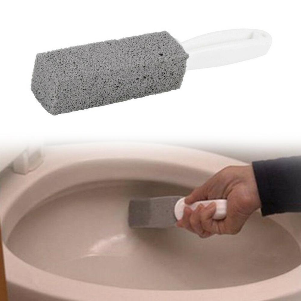 Draagbare Puimsteen Water Wc Cleaner Borstel Wand Tegel Wastafels Badkuipen 360 Graden Schoonmaken Tool Badkamer Gadgets