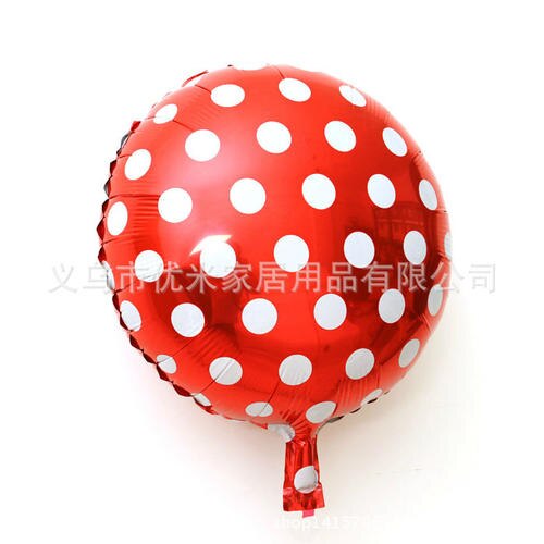 Ballon rond en aluminium, 18 pouces, gonflable, à l'hélium, pour anniversaire, pour décoration de fête d'anniversaire, jouets de: bbt-hong