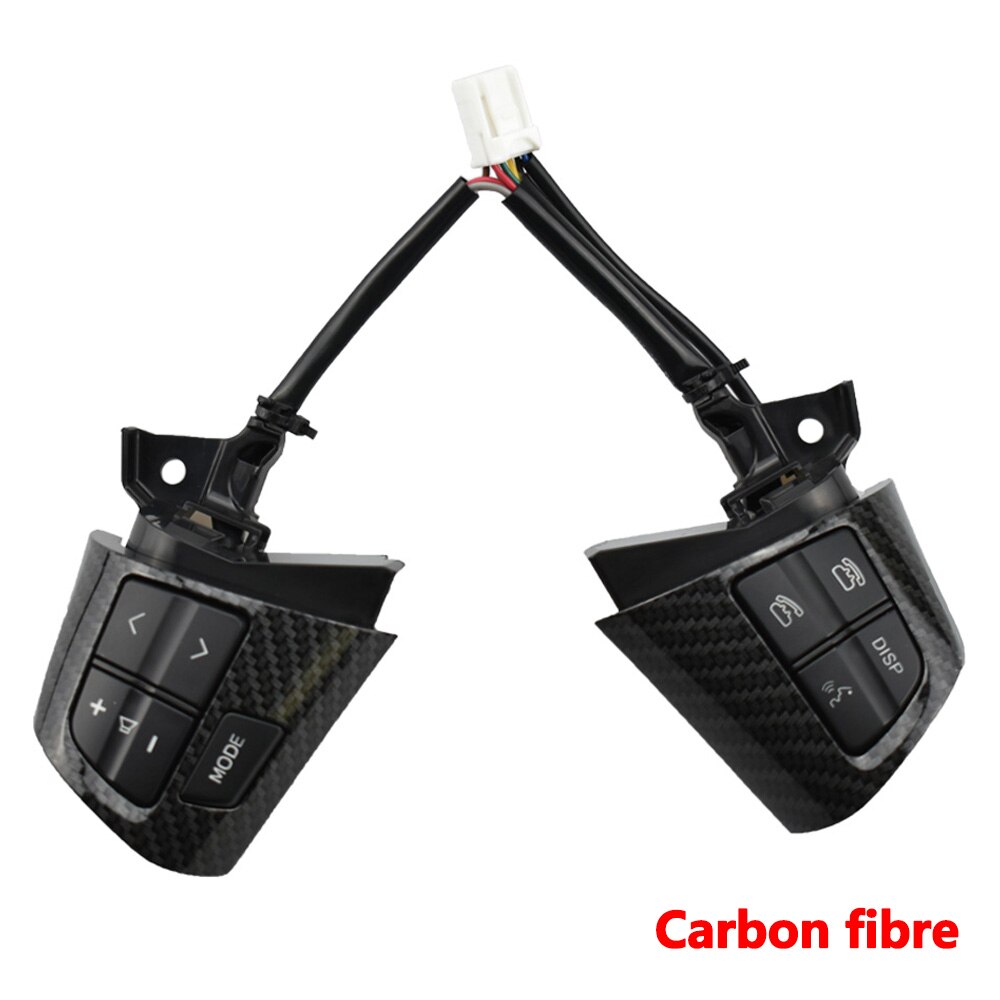 84250-02230 for Toyota Corolla Carbon Fiber Steering Wheel Remote Control Switch Audio Control Button: Carbon fibre