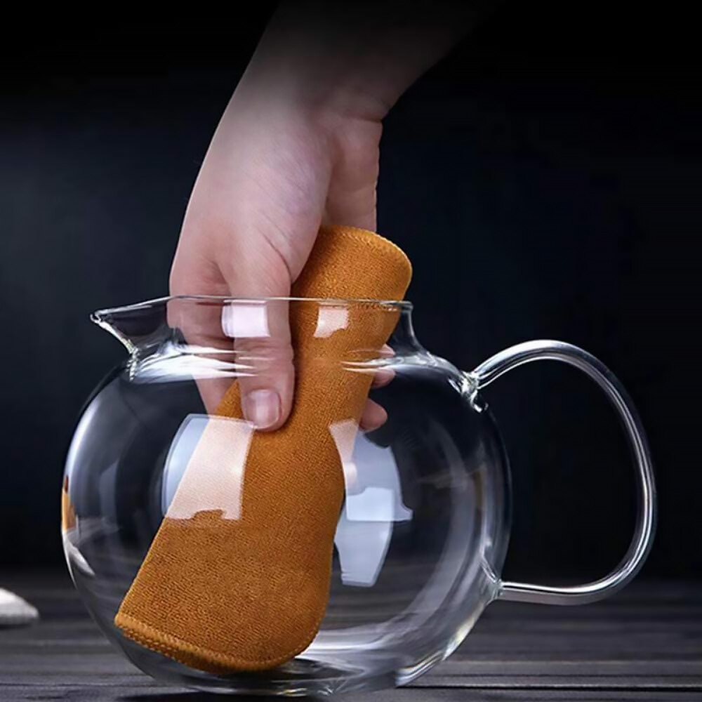 Heat-Resistant Glass Teapot Double Wall Glass Teacup Clear Tea Pot Infuser Qolong Tea Kettle Tea Different Flavors For Practical
