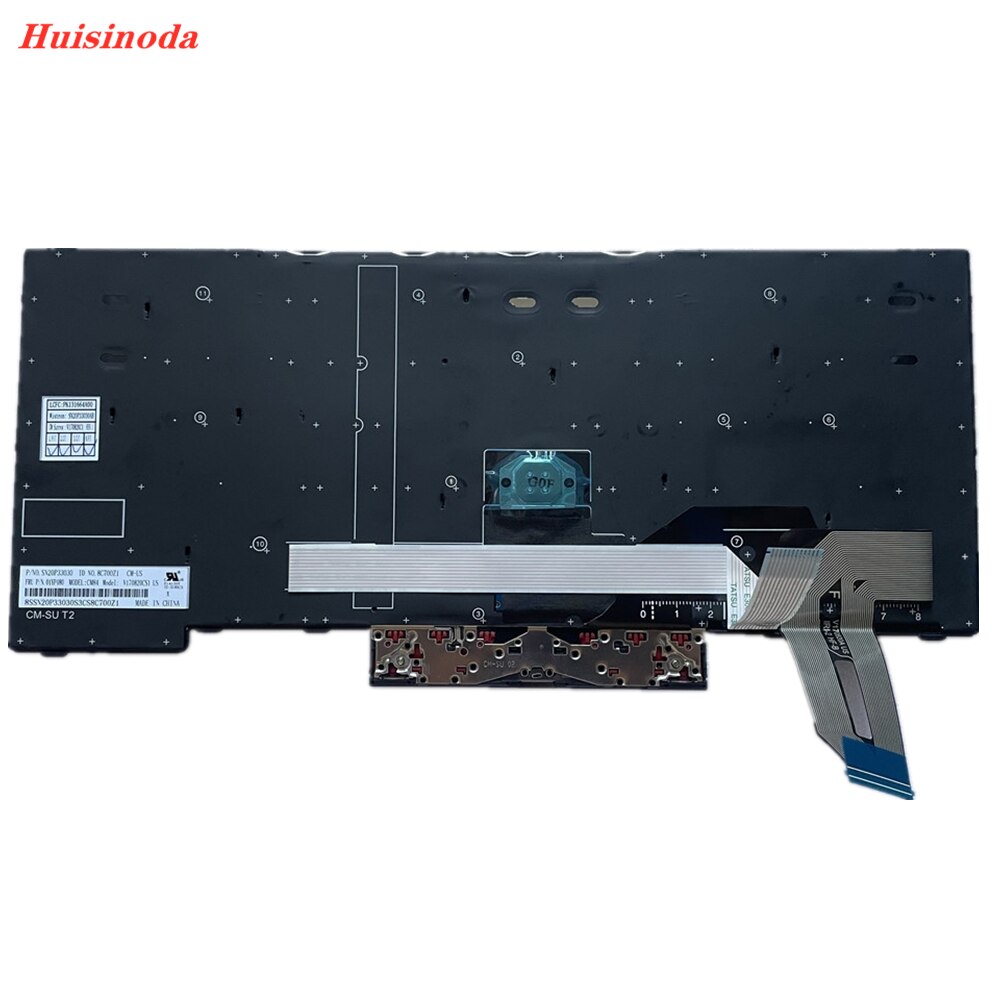 Original US English Keyboard for Lenovo Thinkpad T480s E480 E490 E495 L480 L490 L380 L390 Yoga T490 P43s keyboard 01YP480