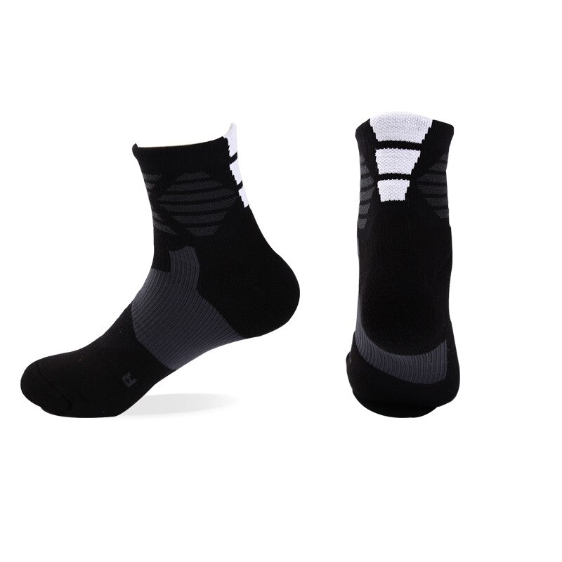 Udendørssport basketball løbende fitness sokker åndbar, skridsikker termisk fortykket ergonomisk sportsbeklædning