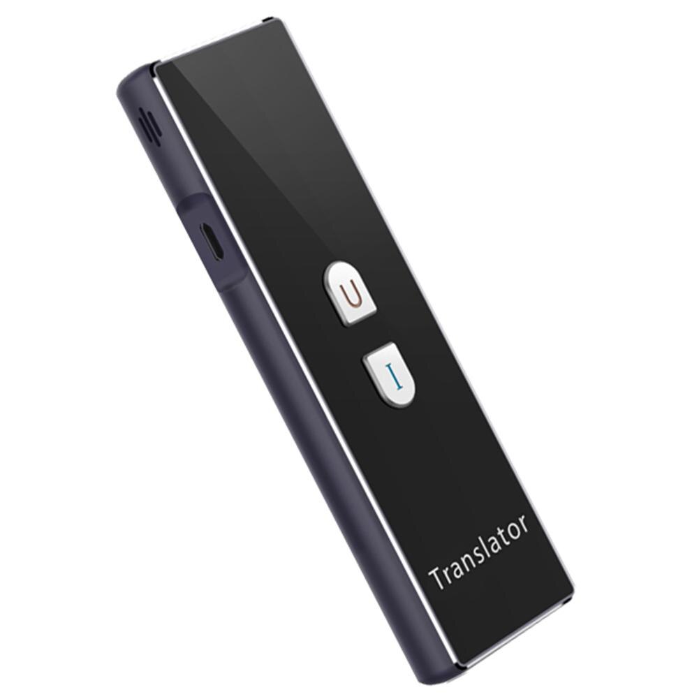 T6 Smart Voice Speech Two-Way Interpreter Bluetooth Wireless Translation Machine 2.4G Wireless Fast Bluetooth Connection
