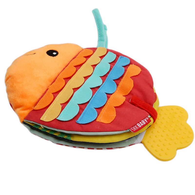 Baby Doek Boeken Voor 0-12 Maanden Kids Zachte Cognize Kleur Vorm Emotie Doek Boek Intelligence Learning Educatief Doek boeken