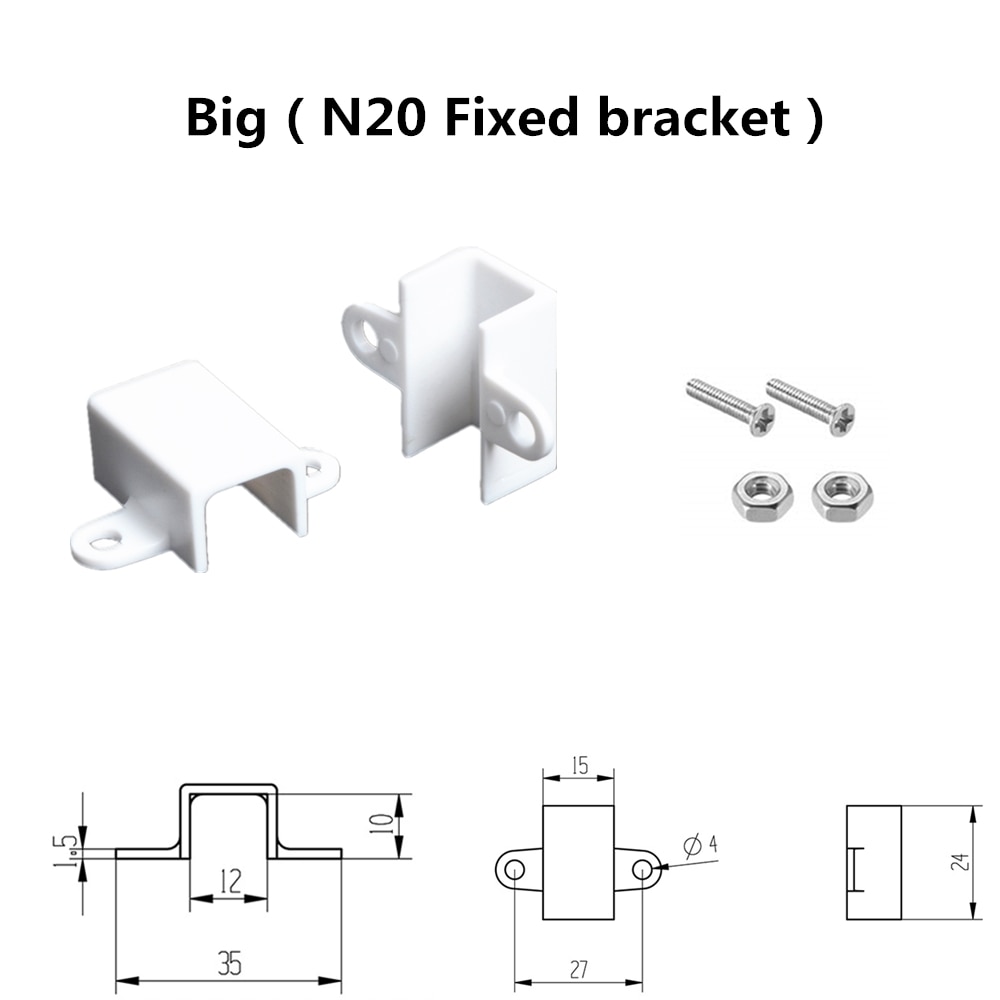 N20 faste braketter til  n20 mini mikrometallgir motor med girhjul dc motorer