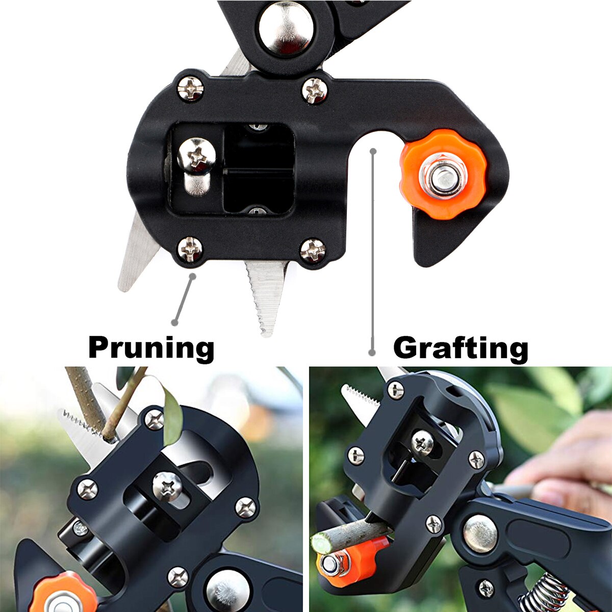 Attrezzi per innesto kit potatore giardino albero da frutto cesoie per innesto giardinaggio pianta ramo stelo vite albero da frutto innesto utensili da taglio