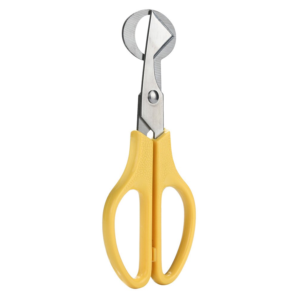 Duif kwarteleitje schaar biscuit flesopener sigaar schaar rvs tool keuken accessoires keuken goederen #10: yellow 