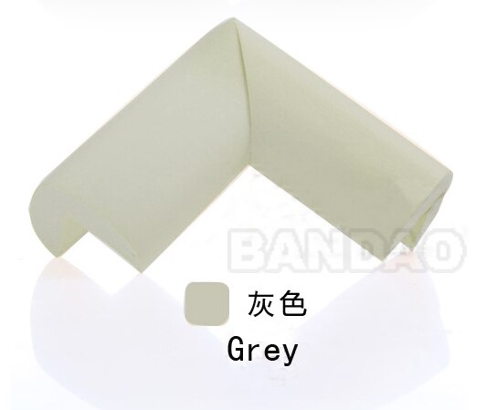 Kinderen Hoek Baby Tafel Hoek Rubber Zuigeling Meubels Tafel Aanrijdingshoek Beschermende Thicken Securite Enfant: grey