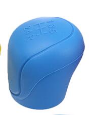 Car rubber Handbrake Shift Gear Knob Cover for ford Transit Ranger Mustang Ka Fusion Focus F-150: 1pc blue