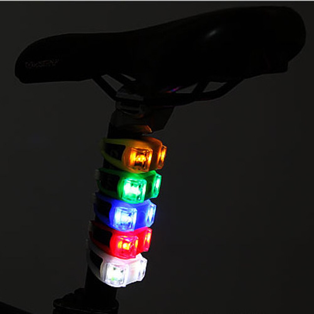 Baby Kinderwagen Zubehör Silikon LED Warnung Licht freundlicher Sicherheit Fahrrad Lampe Fahrrad Vorderseite Licht Für kinderwagen Rad Licht Förderung