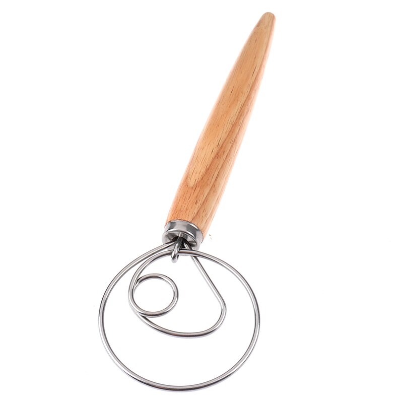 Dansk deg rostfritt stål dansk deg visp bakverk bakverk mixer ägg vispare verktyg för brödtillverkning