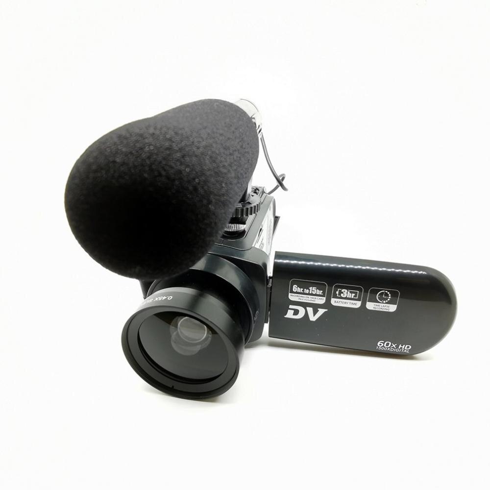 D601 Lightweight 16 Million Pixel Digital Video Camera with Wide-angle Lens Microphone Recording