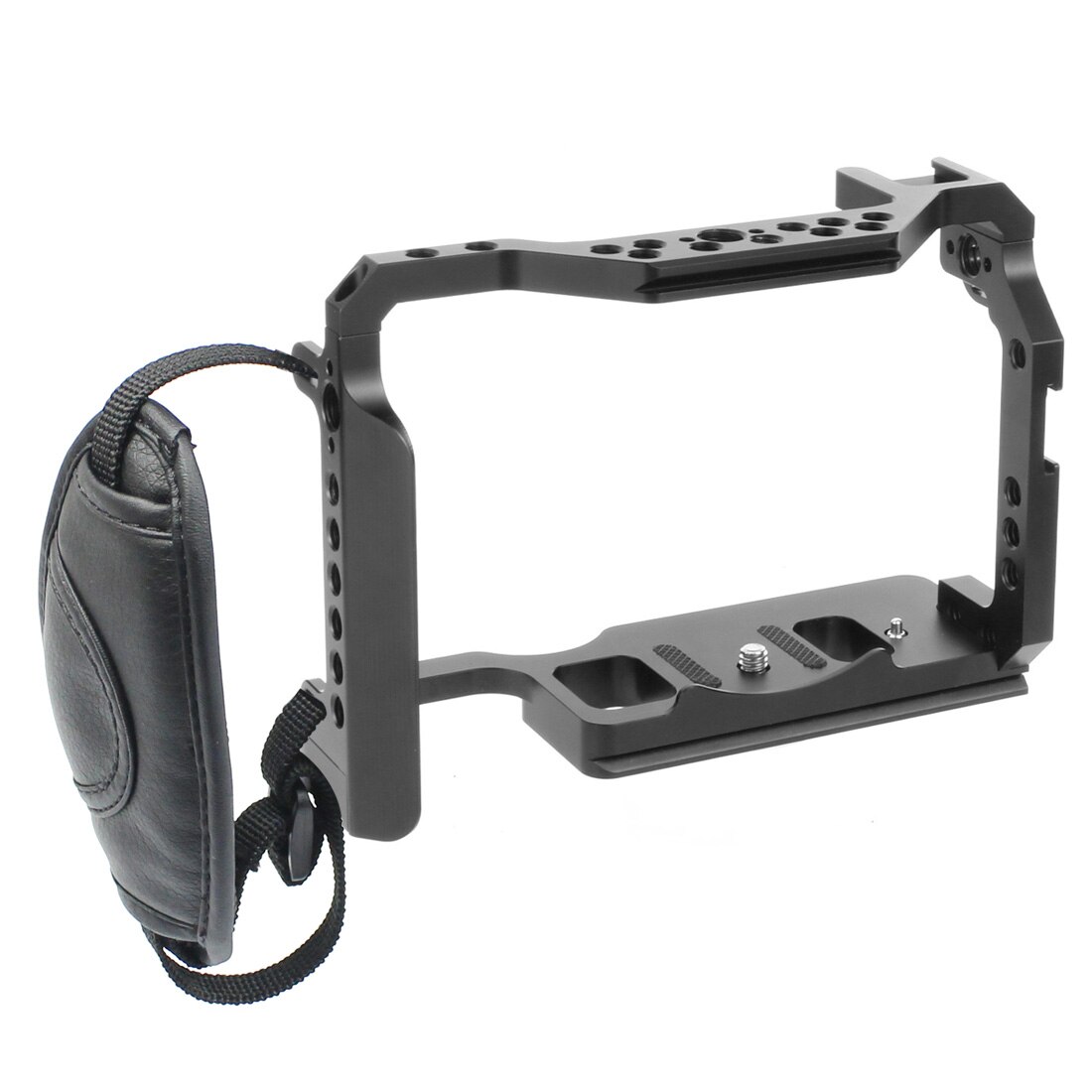 M6 Mark2 Camera Cage Rig w Cold Shoe Mounts Comfortable Grip for ARRI