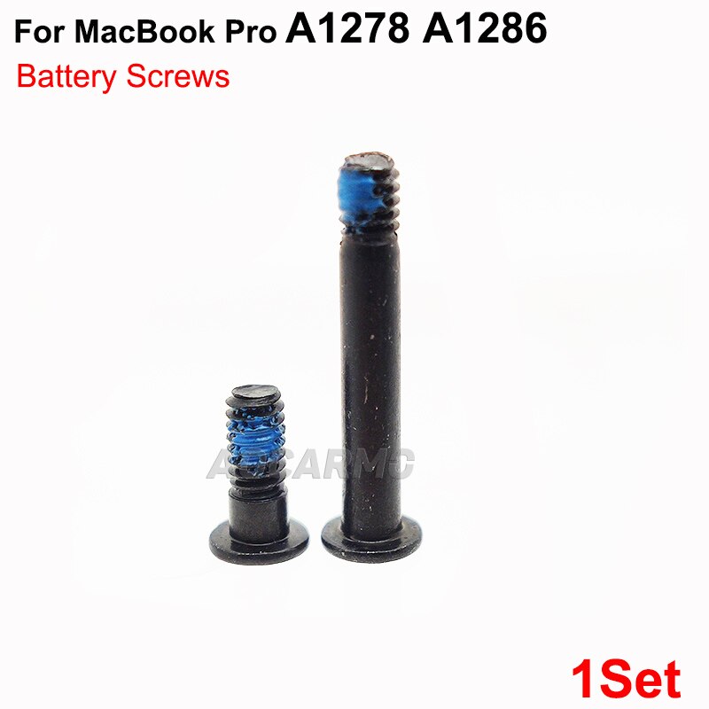 Aocarmo per MacBook A1278 A1286 viti batteria bullone parti di ricambio
