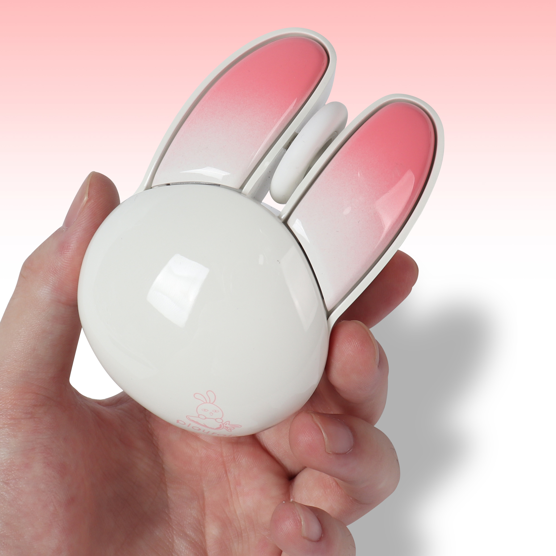 Bluetooth+2.4G Dual-Mode Bluetooth Wireless Mouse Cute Rabbit Shape Kawaii Gaming Mouse For PC Laptop Mute Mause Girls