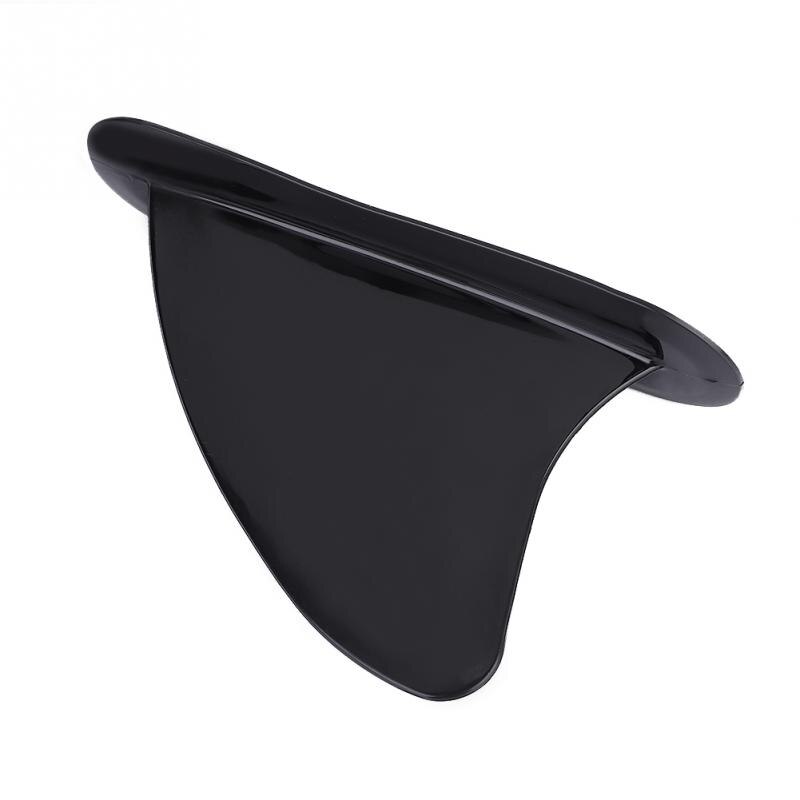 Durable Black PVC Surf Fin Stablizer Stand Up Paddle Surfboard Side Fins Integral Fins for Kayaks Canoes Rowing Boats
