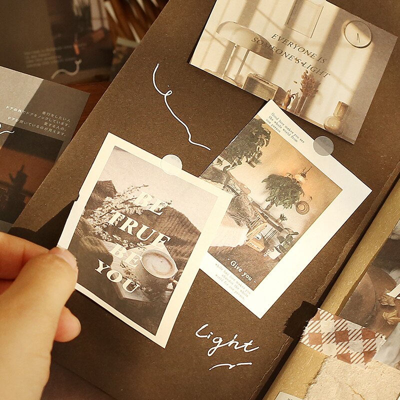 100Pcs/Lot Blooming Flowers Mini Book Material Pap... – Grandado