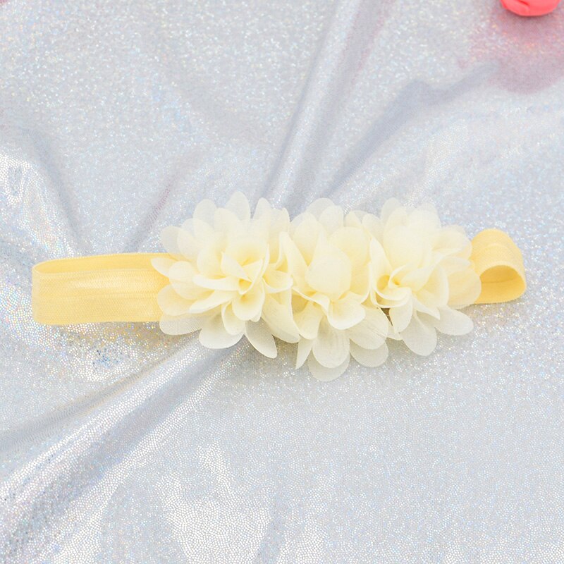 Flores Headbands Do Bebê Para Meninas Infantil Elástico Banda de Cabeça Turbante Crianças dos miúdos Do Bebê Hairband Acessórios Para o Cabelo Do Bebê Haarband: style1 beige