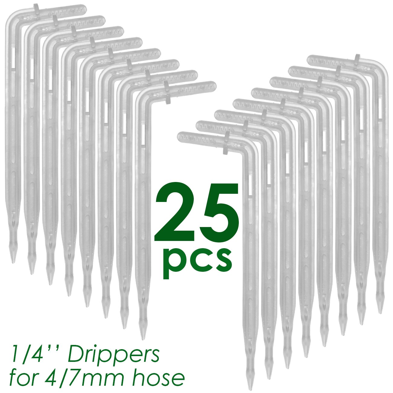 Arrow Rippers KESLA 25PCS 4/7mm Transparent Elbow Arrow Drippers... – Grandado