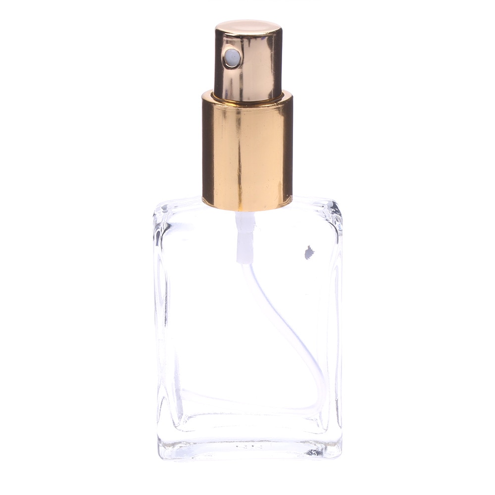 1 pc 30 ml/50 ml Lege Navulbare Draagbare Parfum Fles & Reiziger Glas Spray Verstuiver Transparante Frosted Parfum flessen
