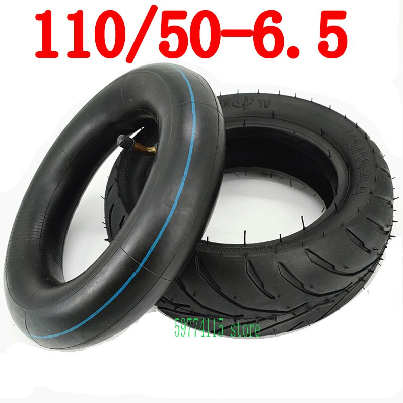 110 / 50-6.5 "tire And Tube Set For 38cc 47cc 49cc Mini Pocket Bike Cross Country Bike 90 / 65-6.5 Inner And Outer Tube: tyre and tube